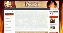 Desktop Screenshot of gardenflames.se